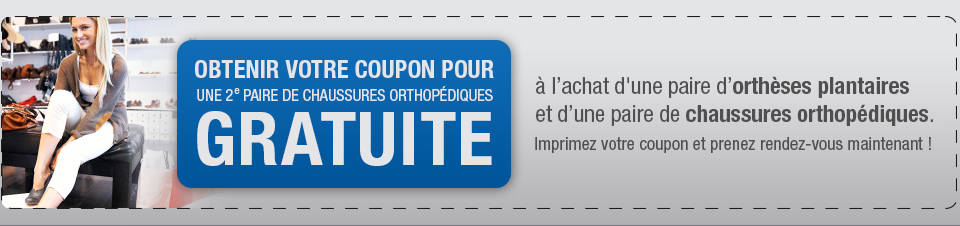 Coupon chaussures